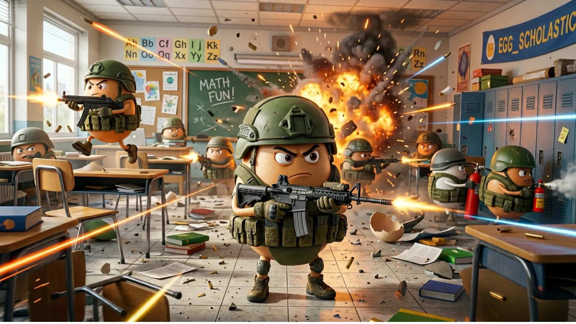 Shell Shockers Unblocked for School