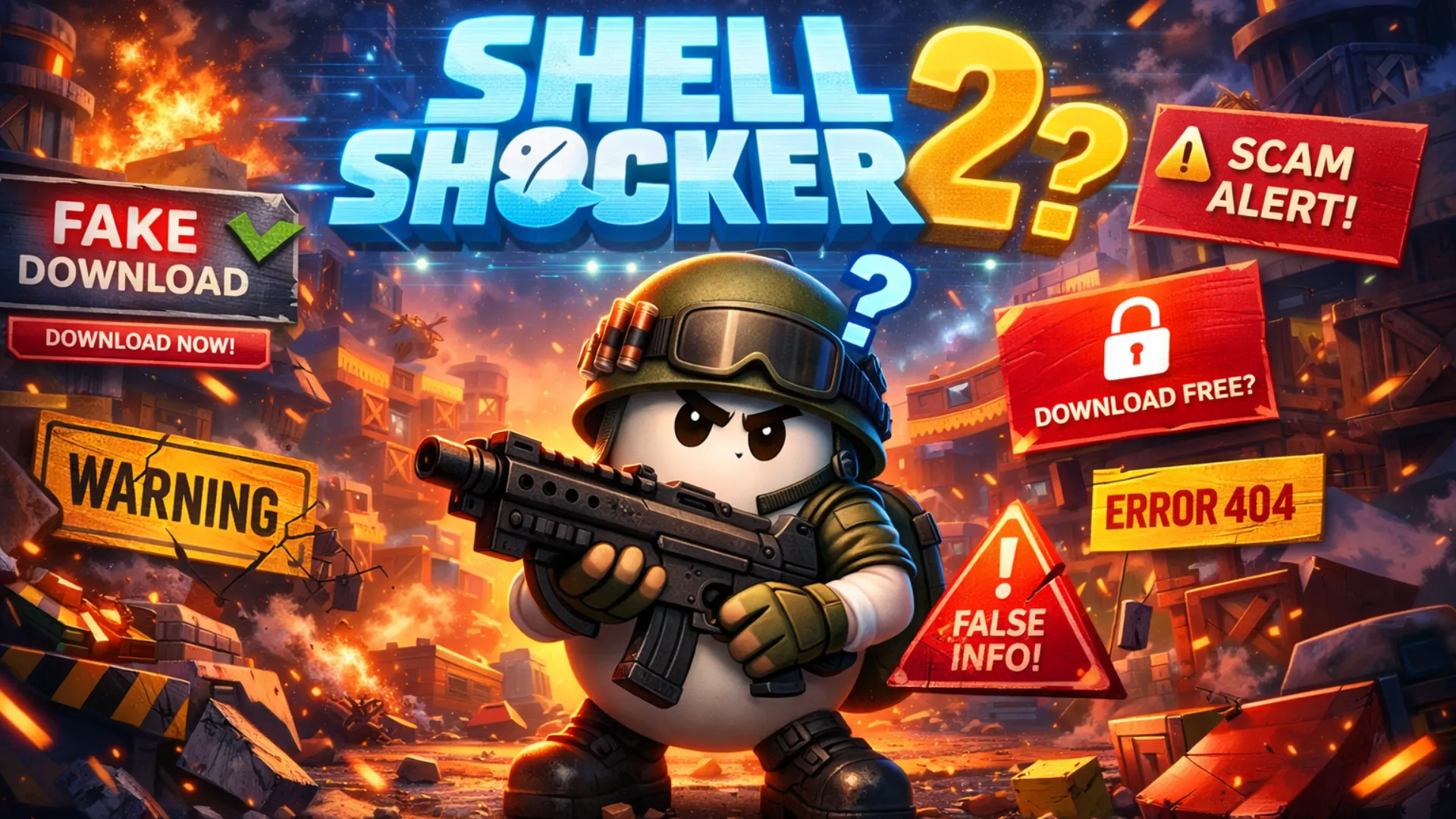 Shell Shocker 2 Unblocked Game